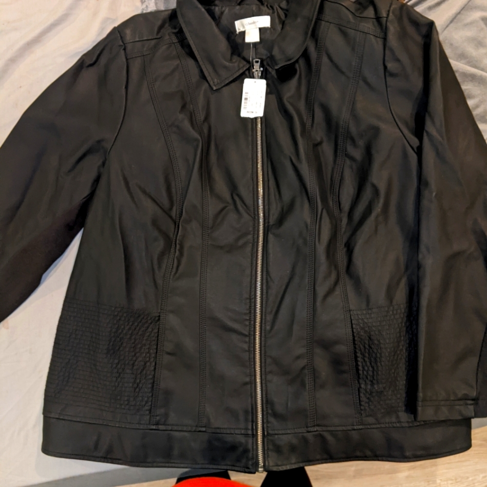Black CJ banks jacket